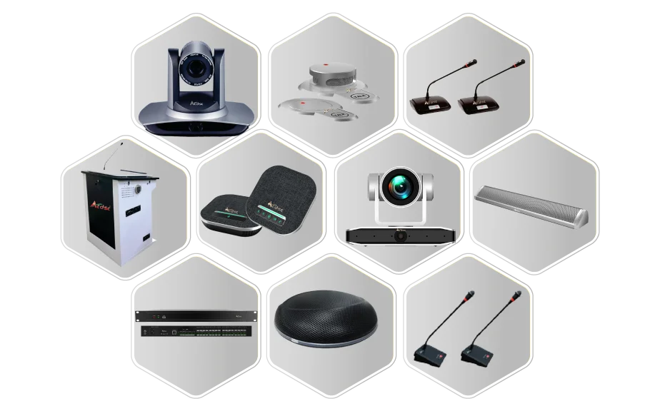 World class range of Audio-Visual Products